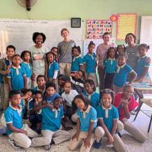 Students from MSO, AED, and AMWA serving in the Dominican Republic
